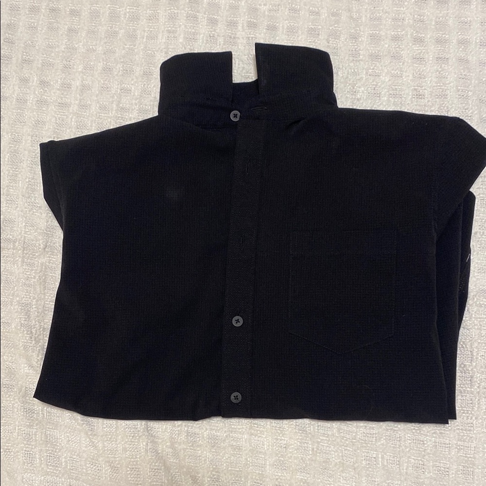 Black Button-Up Shirt